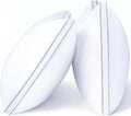 Pillows Queen Size Set of 2, Bed Pillows for Sleeping, Queen Pillows 2 Pack for Back, Stomach or Side Sleepers, Fluffy Pillows for Bed with Down Alternative, Machine Washable, 20" x 30"