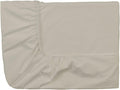 Fitted Sheet Cotton Percale Linen 80 x 200 cm