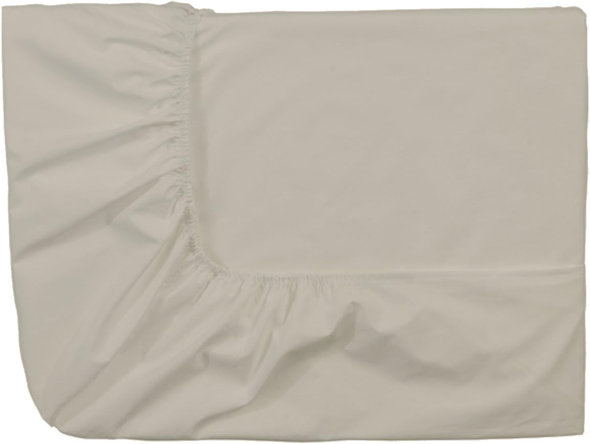 Fitted Sheet Cotton Percale Linen 80 x 200 cm