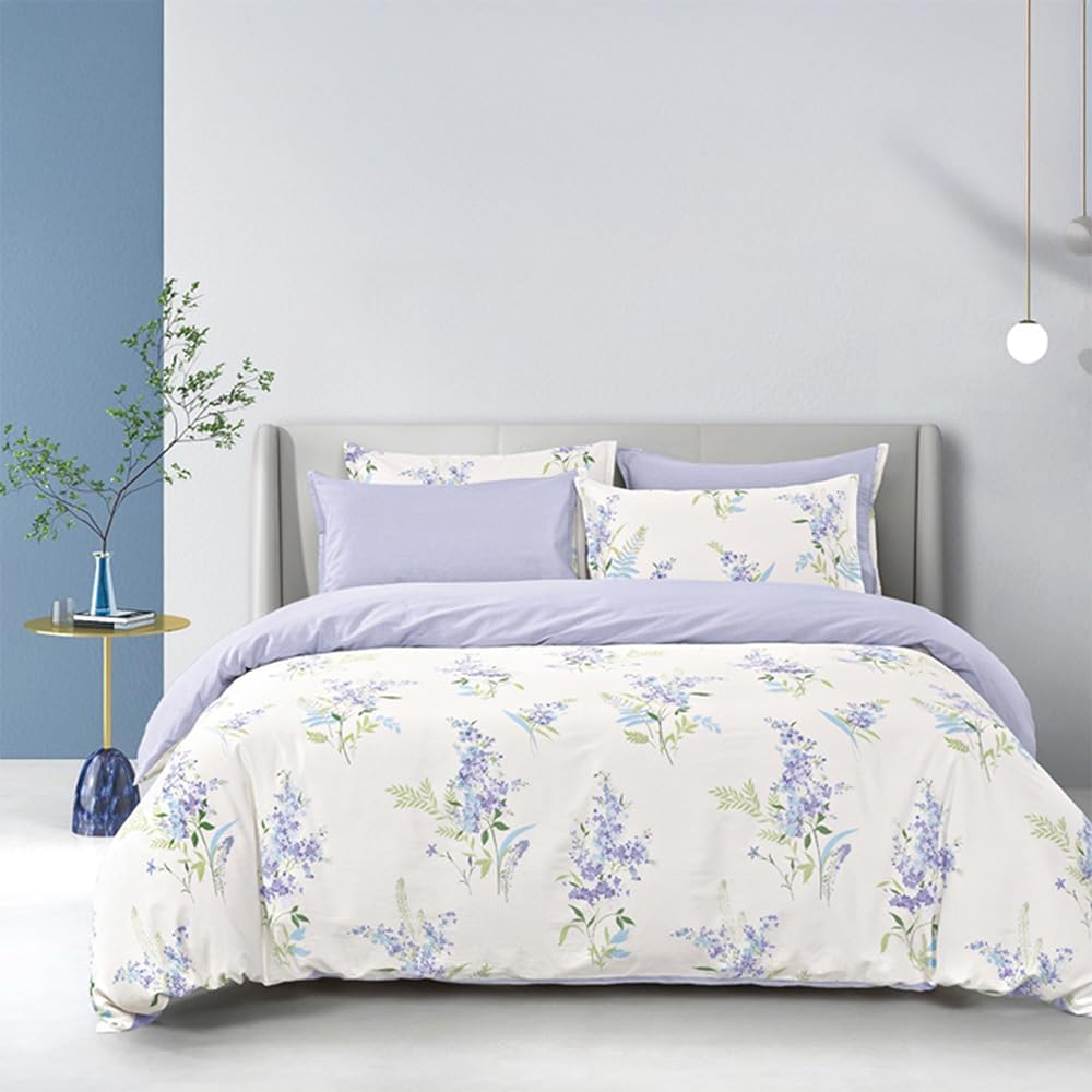 100% Cotton 1000 Thread Count Bedsheet Set – Soft, Durable & Hypoallergenic, Full Elastic 14" Deep Pocket Fitted Sheet, Includes Pillow & Bolster Cases, Single to King