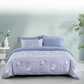 1200TC Lyosilk Printed Bedsheet Set – Dual-Sided Lyocell Tencel Blend, Soft, Breathable, Moisture-Wicking & Bacteria-Resistant, Durable & Easy Care, Single to King Sizes
